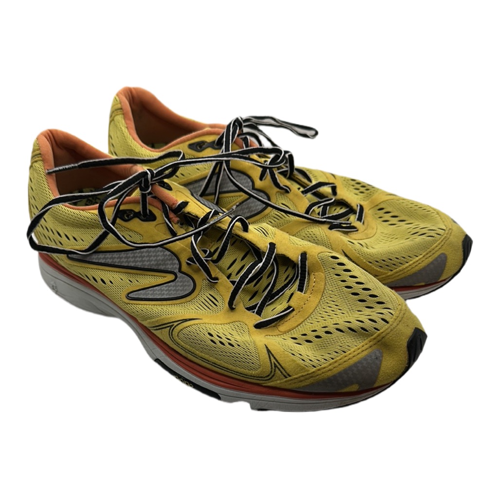 Newton Fate Pop 2 Sz 12 Men's Yellow Running Shoes